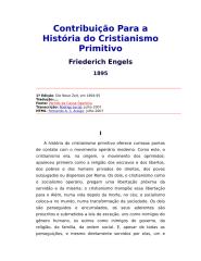 f. engels - contribuição para a história do cristianismo primitivo.doc