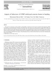 aspects of behaviour of cfrp reinforced concrete beams in bending.pdf